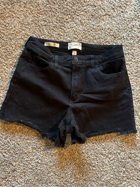 Universal Thread Black Denim Cutoff Shorts